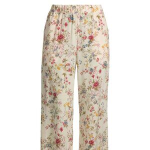 Max Mara Leisure Gradara Floral Silk trousers